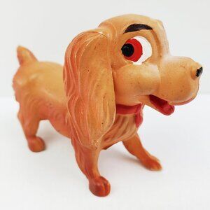 Lady & Tramp Dog Vintage WDP Walt Disney Production Mini Figure 3"